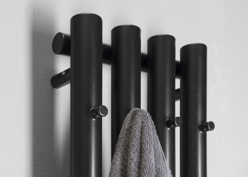 Sapho PILON 270x1800mm fürdőszobai radiátor, matt fekete IZ122
