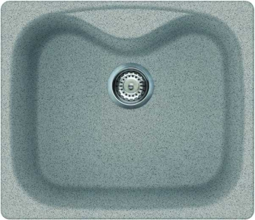 Elleci Fox 200 egy medence gránit mosogató, G55 Grigio Pietra LGF20055