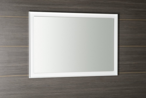 Sapho FLUT 100x70m keretes LED tükör, fehér FT100