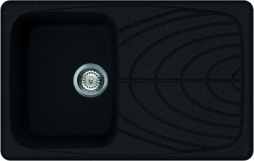 Elleci Master 300 egy medence csepegtetővel gránit mosogató, G59 Antracite LGM30059