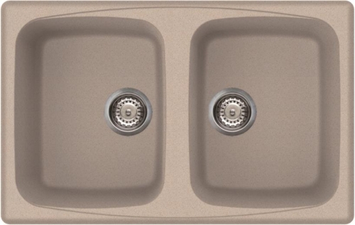 Elleci Master 350 két medencés gránit mosogató, G51 Avena LGM35051