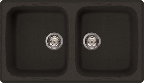 Elleci Master 450 két medencés gránit mosogató, M70 Ghisa LMM45070