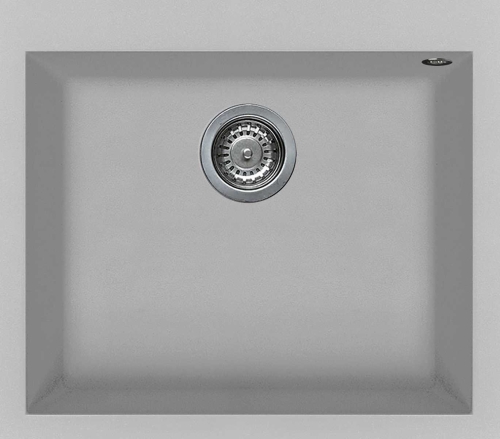 Elleci Quadra 105 egy medencés gránit mosogató M79 Aluminium LMQ10579