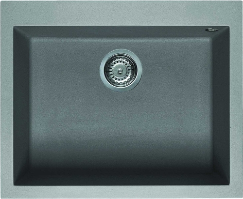 Elleci Quadra 110 egy medencés gránit mosogató G48 Cemento LGQ11048