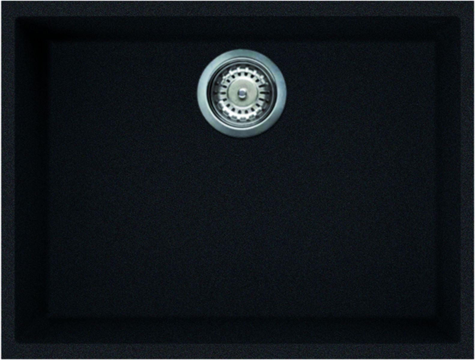 Elleci Quadra 110 munkalap alá szerelhető egy medencés gránit mosogató G59 Antracite LGQ11059BSO