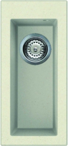 Elleci Quadra 50 egy medencés gránit mosogató G62 Bianco Antico LGQ05062