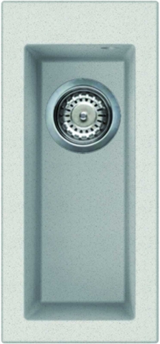 Elleci Quadra 50 egy medencés gránit mosogató G52 Bianco Pietra LGQ05052