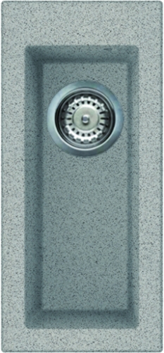 Elleci Quadra 50 egy medencés gránit mosogató G55 Grigio Pietra LGQ05055