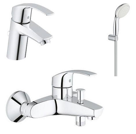 Grohe Eurosmart csaptelep szett SZP-GR5 (33265002, 33300002, 27799001)