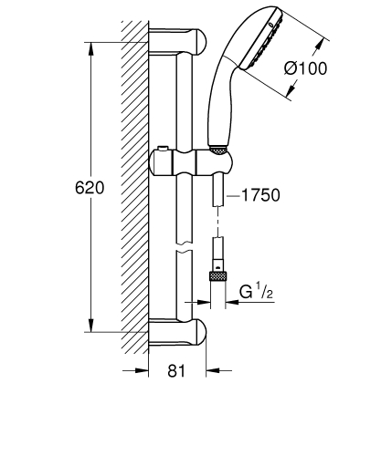 Grohe Bauedge csaptelep szett SZP-GR3 (23356000, 23334000, 27598001)