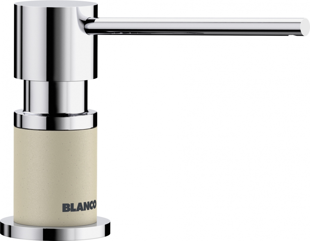 Blanco LATO silgránit mosogatószer adagoló, pezsgő/króm 525813