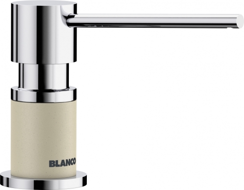 Blanco LATO silgránit mosogatószer adagoló, pezsgő/króm 525813