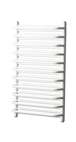 Radeco MARIO A4-400/M design törölközőszárítós csőradiátor (780W, fehér, 1060x435 mm)