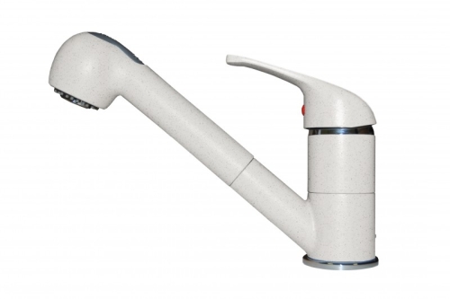 Elleci Venere mosogató csaptelep, G52 Bianco Pietra MGKVEN52