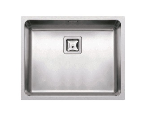 Elleci W-Square 500 munkalapra, munkalap alá és szintbe is szerelheto 1 medence, inox LIW500SACMU