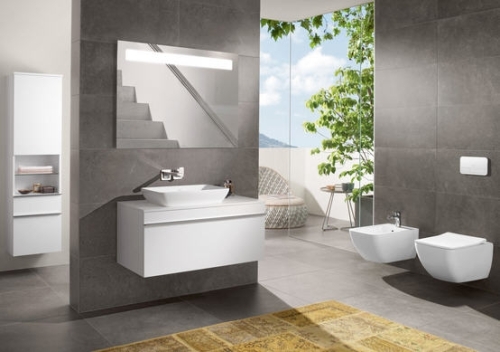Villeroy & Boch Venticello 55x36 cm-es félig besüllyesztett ráültethető mosdó CeramicPlus felülettel 411355R1