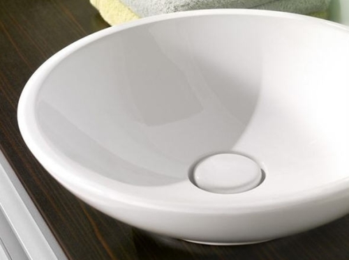 Villeroy and Boch Loop & Friends 43 cm ráültethető mosdó, túlfolyó nélkül CeramicPlus felülettel 514401R1