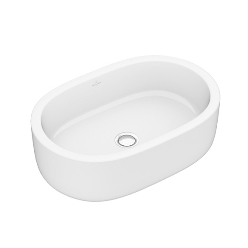 Villeroy and Boch Architectura 60x40 cm ráültethető mosdó, túlfolyóval CeramicPlus felülettel 412660R1