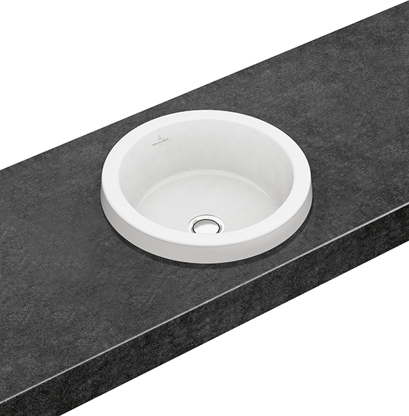 Villeroy and Boch Architectura 41,5 cm beépíthető mosdó, túlfolyóval CeramicPlus felülettel 416540R1