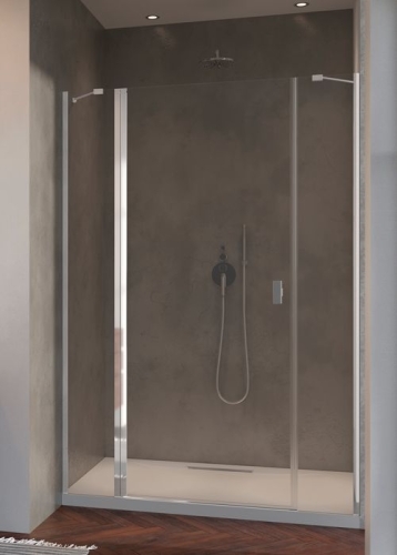 Radaway Nes DWJS 130 B zuhanyajtó, 130 cm-es balos 10038130-01-01L