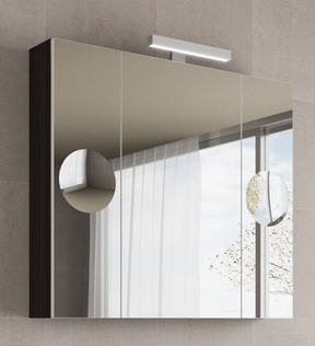 Tboss Elka 90x80 cm-es tükrös felső szekrény (több színben)