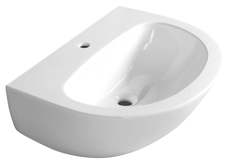 Sapho KERASAN AQUATECH 70x52 cm kerámiamosdó túlfolyó nélkül 374001