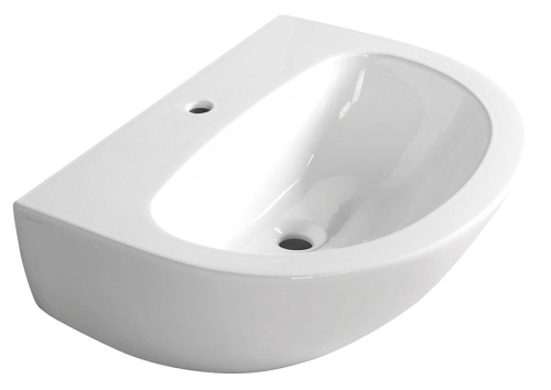 Sapho KERASAN AQUATECH 70x52 cm kerámiamosdó túlfolyó nélkül 374001