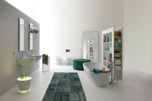 Sapho KERASAN AQUATECH 70x52 cm kerámiamosdó túlfolyó nélkül 374001