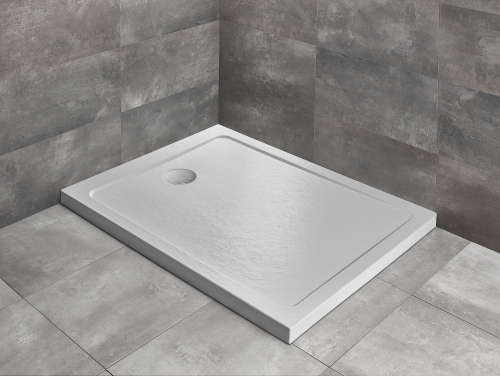 Radaway Doros Stone F 120x90 cm szögletes zuhanytálca, fehér SDRF1290-01-04S