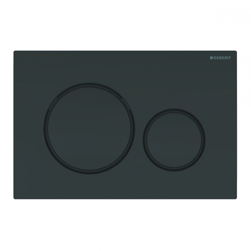 Geberit Sigma 20 nyomólap fekete/matt fekete/fekete 115.882.DW.1