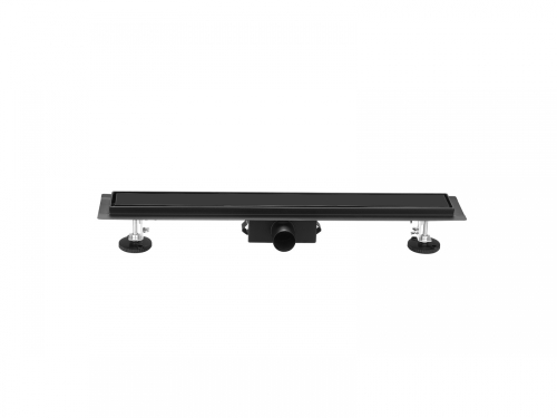 AREZZO design 2in1 80 cm rozsdamentes acél folyóka, fekete AR-800MBD
