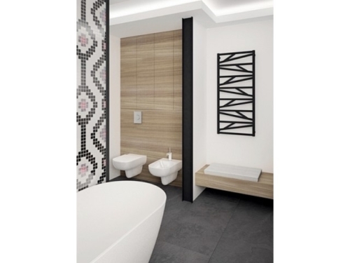 Arezzo design Ritmo radiátor Fekete AR-RF1243