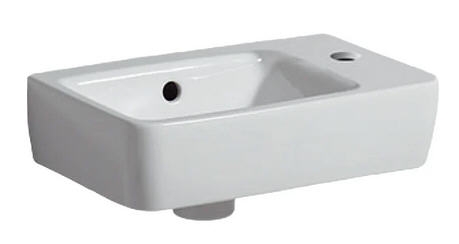 Geberit Selnova Compact 40x25 cm kézmosó, jobb oldali csaplyuk 501.517.00.1