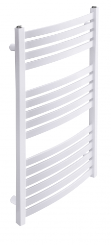 Radeco ENZO AK7-500/EL standard törölközőszárítós csőradiátor (910 W, fehér, 1630x530 mm)