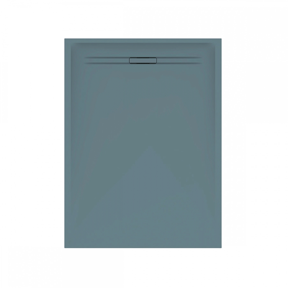Geberit Sestra szögletes zuhanytálca 70 x 100 cm, sturkturált pala, szürke 550.213.00.1
