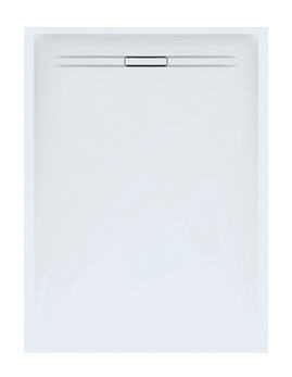 Geberit Sestra szögletes zuhanytálca 70 x 140 cm, sturkturált pala, fehér 550.205.00.1