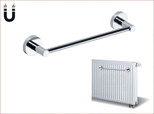 Sapho BEMETA RAWELL Mágneses törölközőtartó, 260x54x63mm, króm 104104262