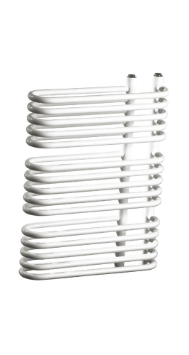 Radeco GAIA A2/G standard törölközőszárítós csőradiátor (810 W, fehér, 680x500 mm)