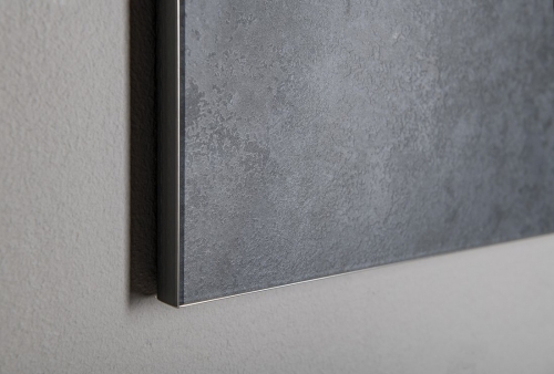 Sapho ELMIS elektromos radiátor, 600x300mm, 80W, matt antracit EB610