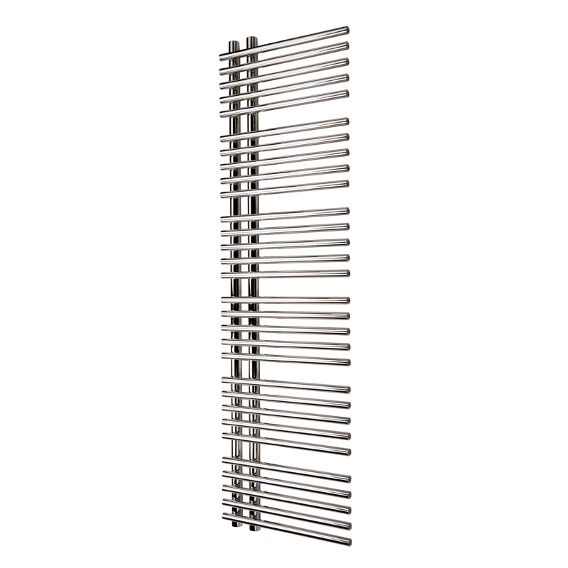 Radeco TRIDEN PLUS 900x400 rozsdamentes törölközőszárítós csőradiátor (527 W, króm,900x400 mm)