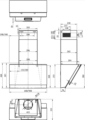 Gorenje fali dekor páraelszívó WHI649EB (735473)