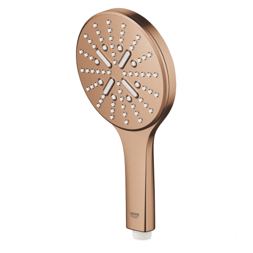 Grohe Rainshower SmartActive 130 Kézizuhany, 3 féle vízsugárral, matt warm sunset 26574DL0