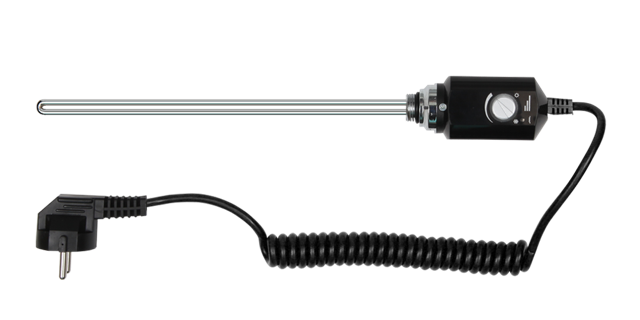 AREZZO design fűtőpatron 600 W-os, fekete AR-RD10B