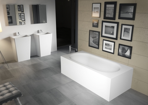 Riho Madrid Solid Surface 180x85 cm szabadonálló kád BS40 (BS4000500000000) B124001105