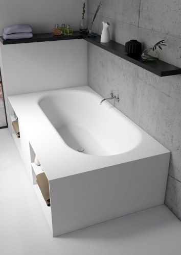 Riho Burgos Solid Surface 180x102 cm szabadonálló kád BS42 (BS4200500000000)