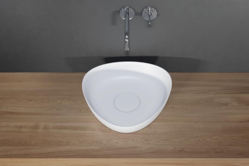 Riho Ovideo Solid Surface 41x41 cm pultra ültethető mosdó (F70020) W021001105