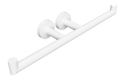 Sapho BEMETA WHITE Dupla WC papírtartó, 385x55x85mm 104201074 (XW704)