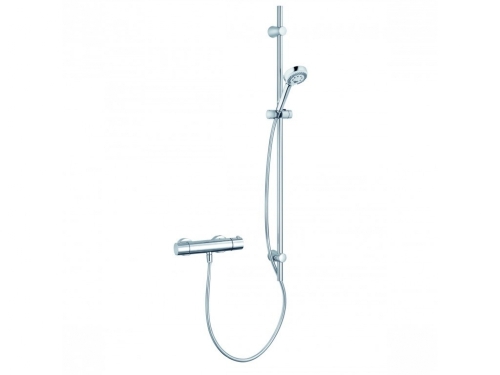 KLUDI Logo Shower Duo termosztátos zuhanycsaptelep zuhanyszettel 6809705-00