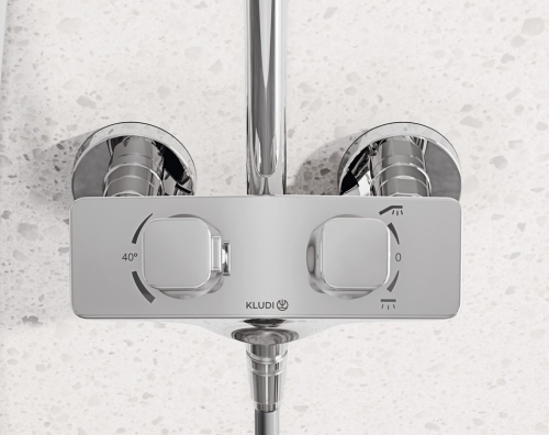 KLUDI COCKPIT THERMOSTAT DUAL SHOWER SYSTEM zuhanyrendszer 8005005-00