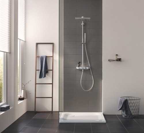 GROHE Euphoria SmartControl 310 Cube Duo termosztátos zuhanyrendszer, matt cool sunrise 26508GN0